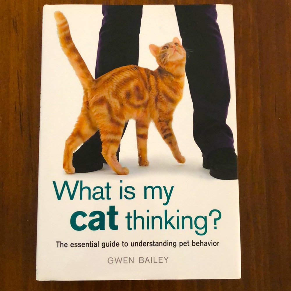 Hardcover Cat Behavior Book